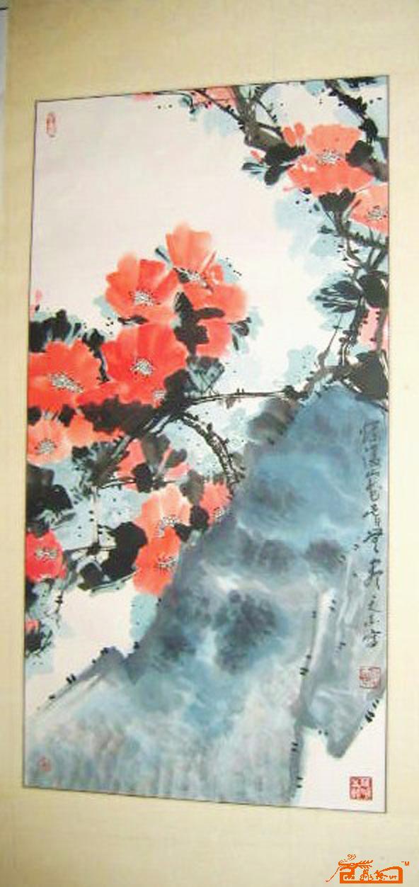 《张延昀书画集》－《山茶花》