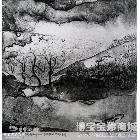 陈凤 《生命树系列——长在岩石中的树》 类别: 黑白版画